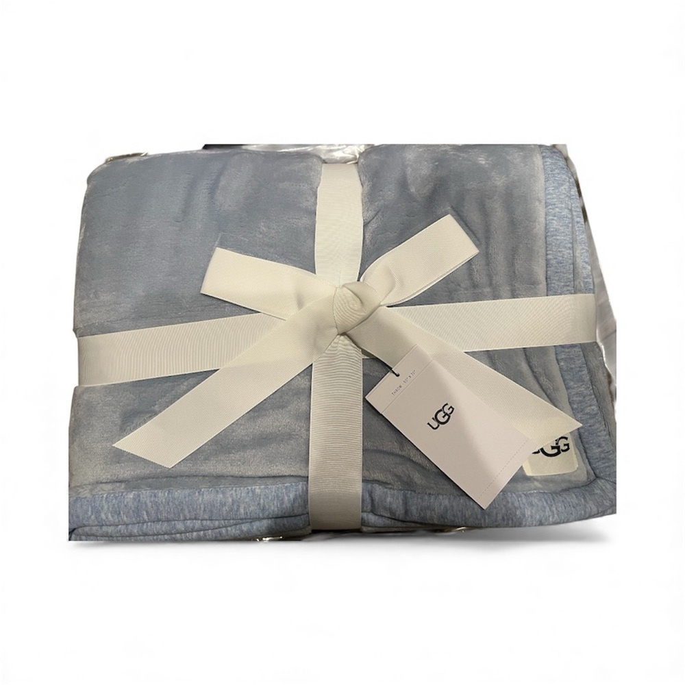 UGG Duffield Throw II Blanket – Light Blue – New in Package